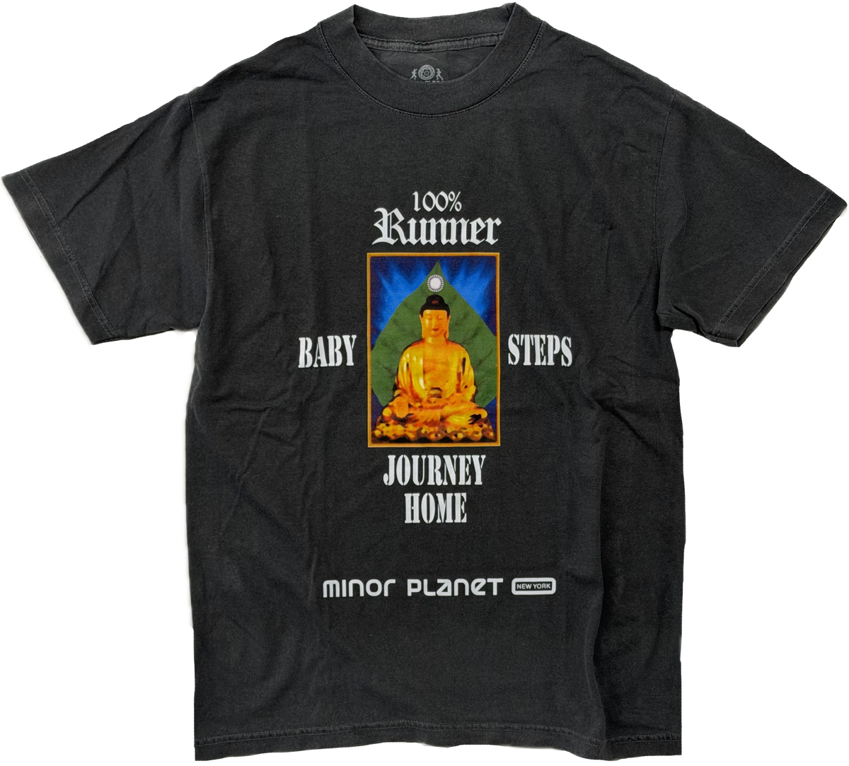Journey Home Tee Washed Black