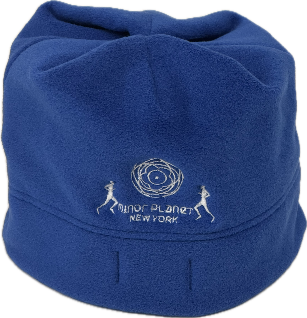 100% Runner Fleece Beanie Blue