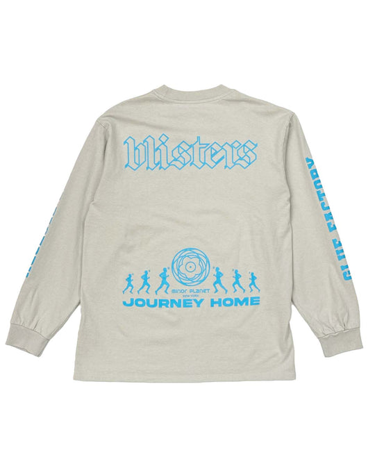 Shoshin Blisters L/S Collab Tee - Cloud Grey