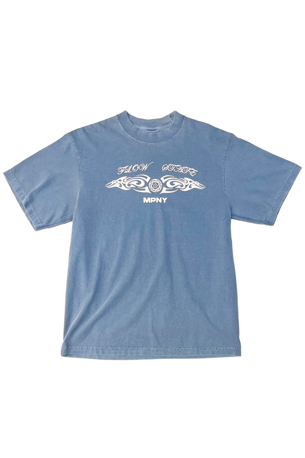 FLOW STATE TEE - WASHED BLUE