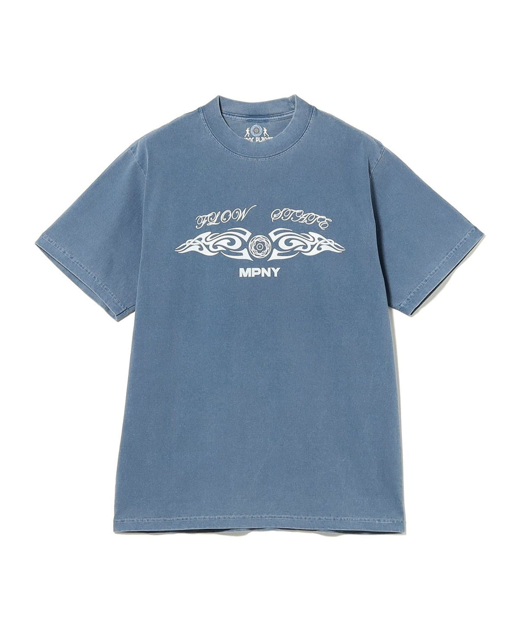 FLOW STATE TEE - WASHED BLUE