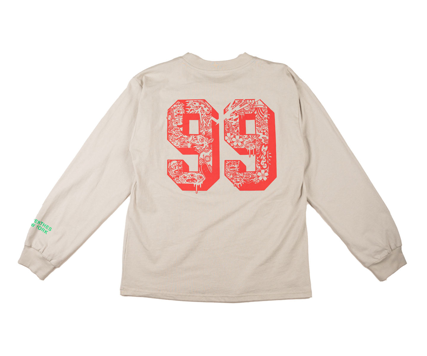 SHOSHIN x Henbo Collab LS TEE - Cloud Gray