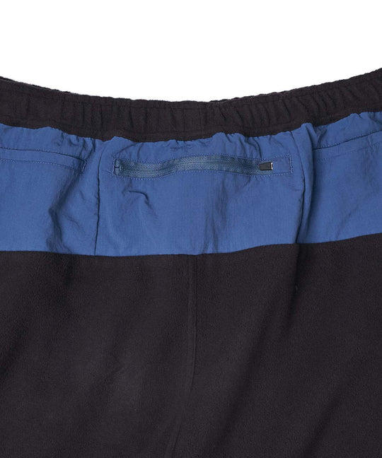 HELIO TRACK PANT- Black Blue Fleece