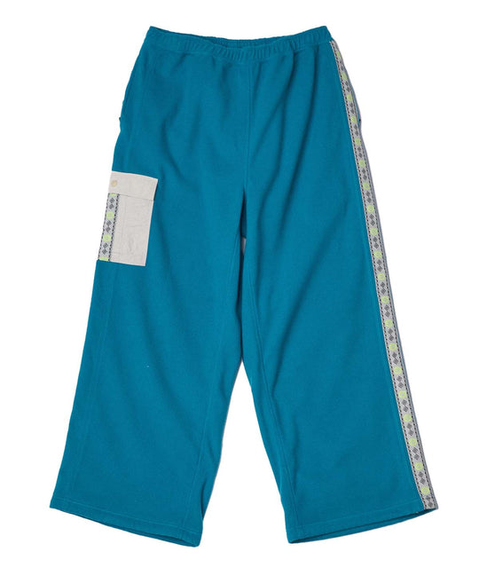 HELIO TRACK PANT- TEAL GREY Fleece