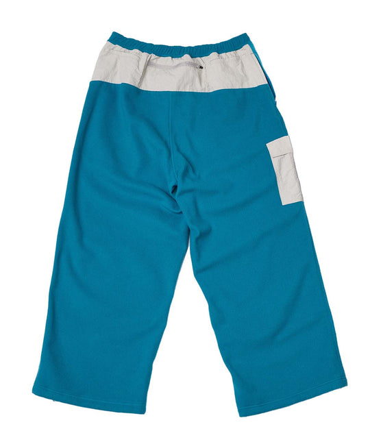 HELIO TRACK PANT- TEAL GREY Fleece