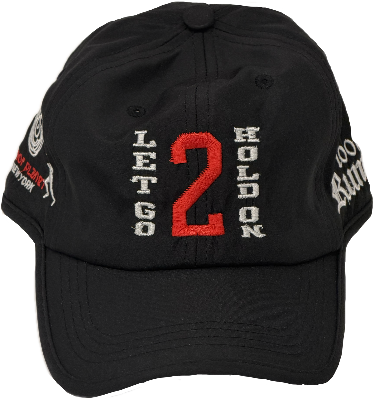 Let Go 2 Hold On Cap Black