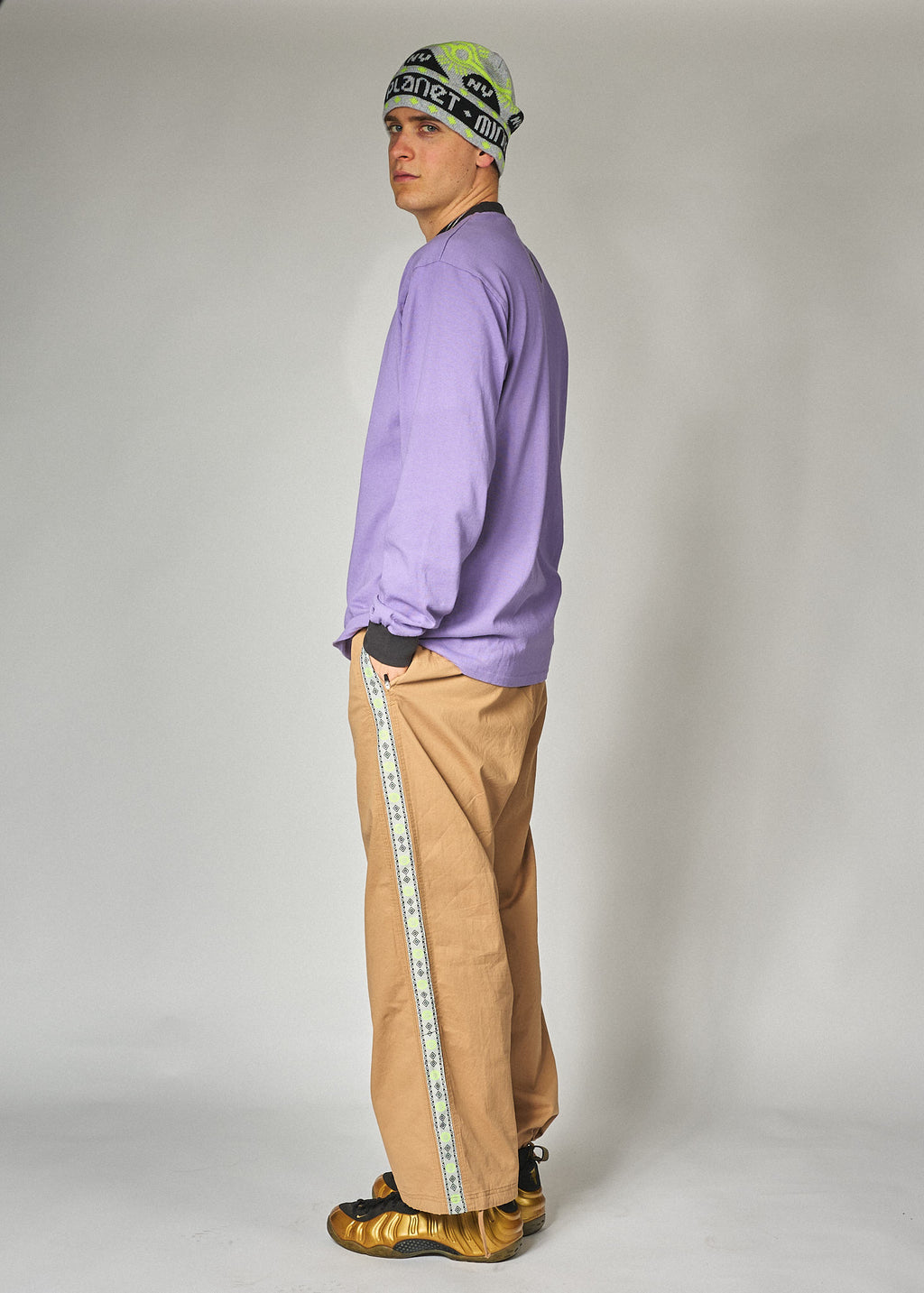 Helio Track Pants- Khaki