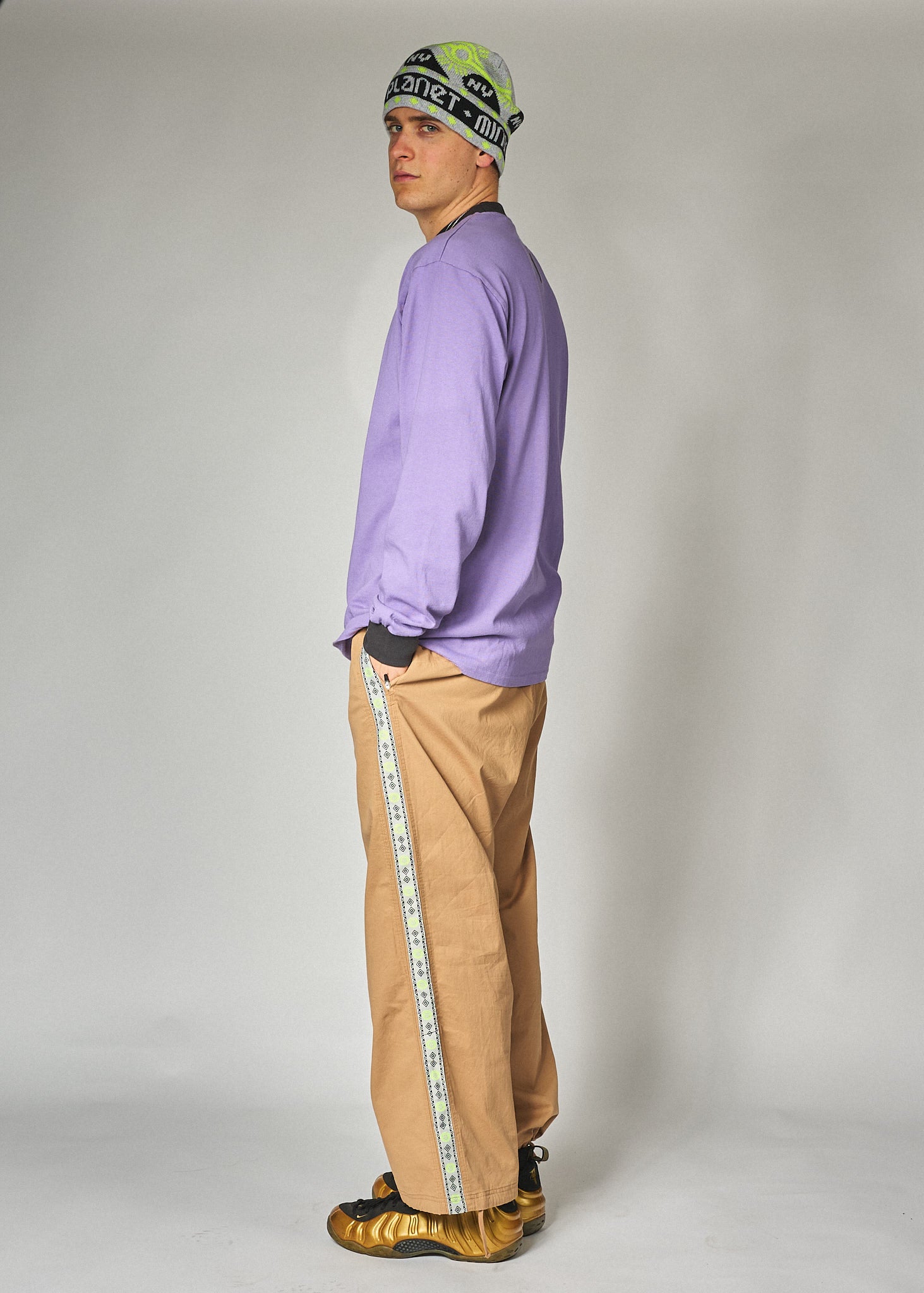 Helio Track Pants- Khaki