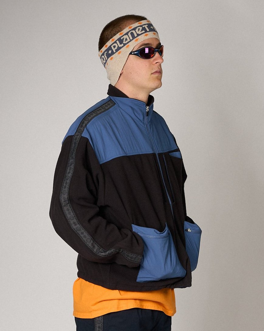 Pamona Winter Running Jacket - Black/Blue