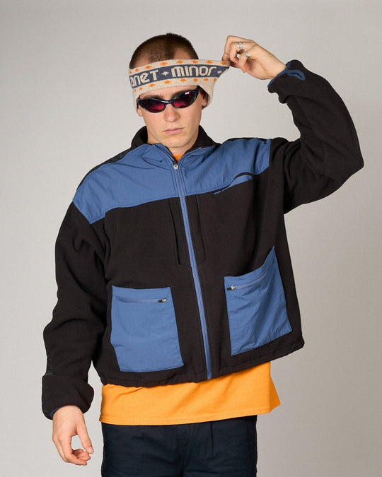 Pamona Winter Running Jacket - Black/Blue