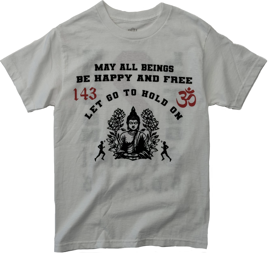 Let Go 2 Hold On Tee White