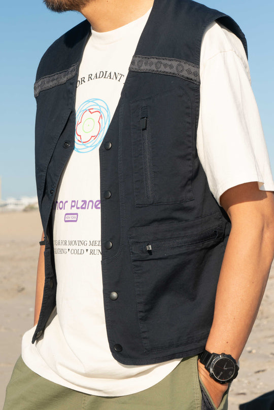 UTILITY VEST- Dark Navy