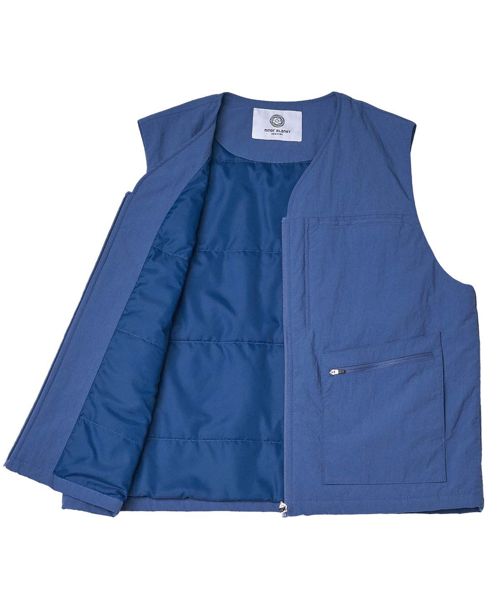 Pamona Indoor Outdoor Vest - Blue