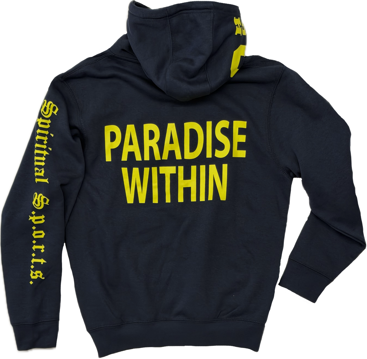 Paradise Within Zip Hoodie Navy