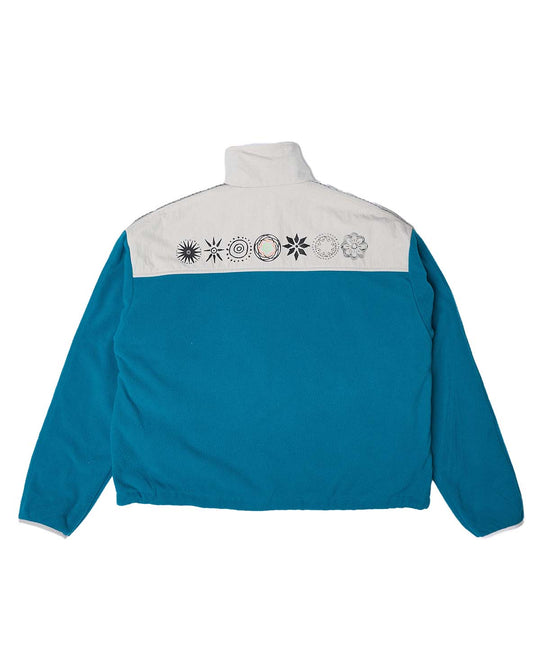 Pamona Winter Running Jacket - Teal/Grey