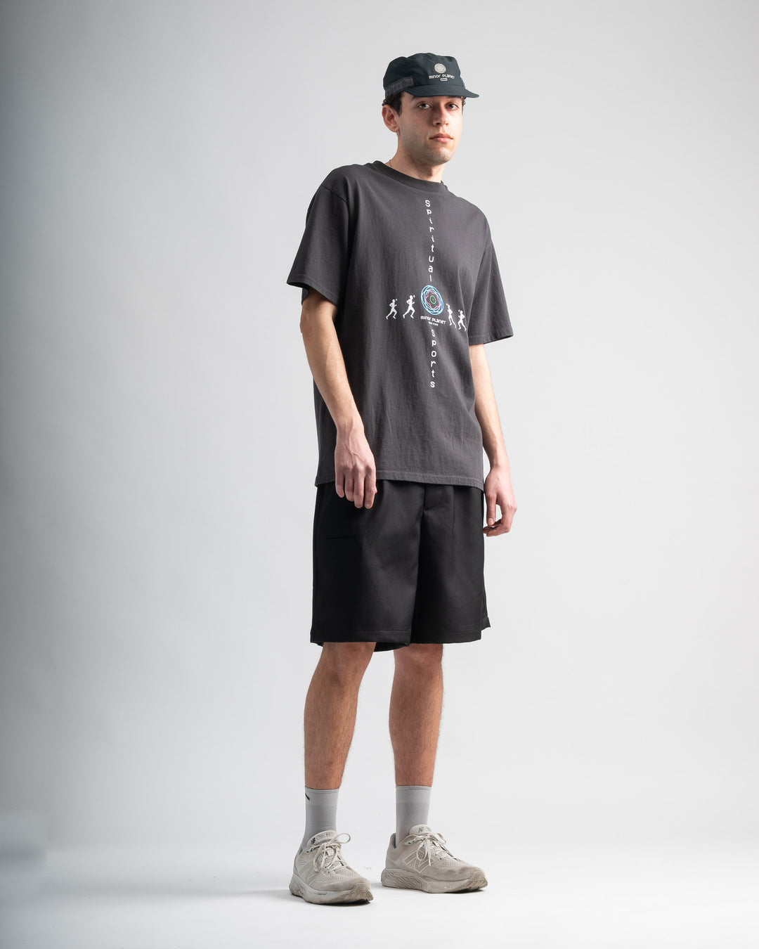 Double Pleat Short - Black