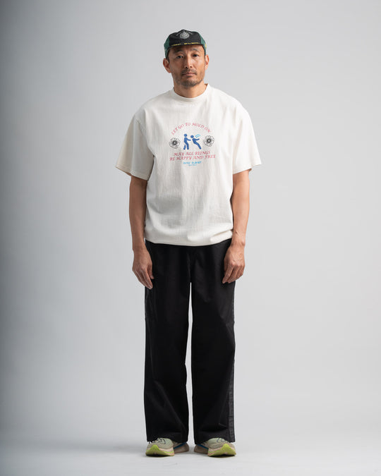 Let Go Tee - Could White