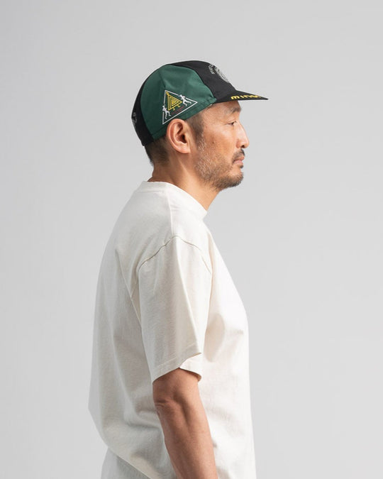 Cycle Cap - Green Black