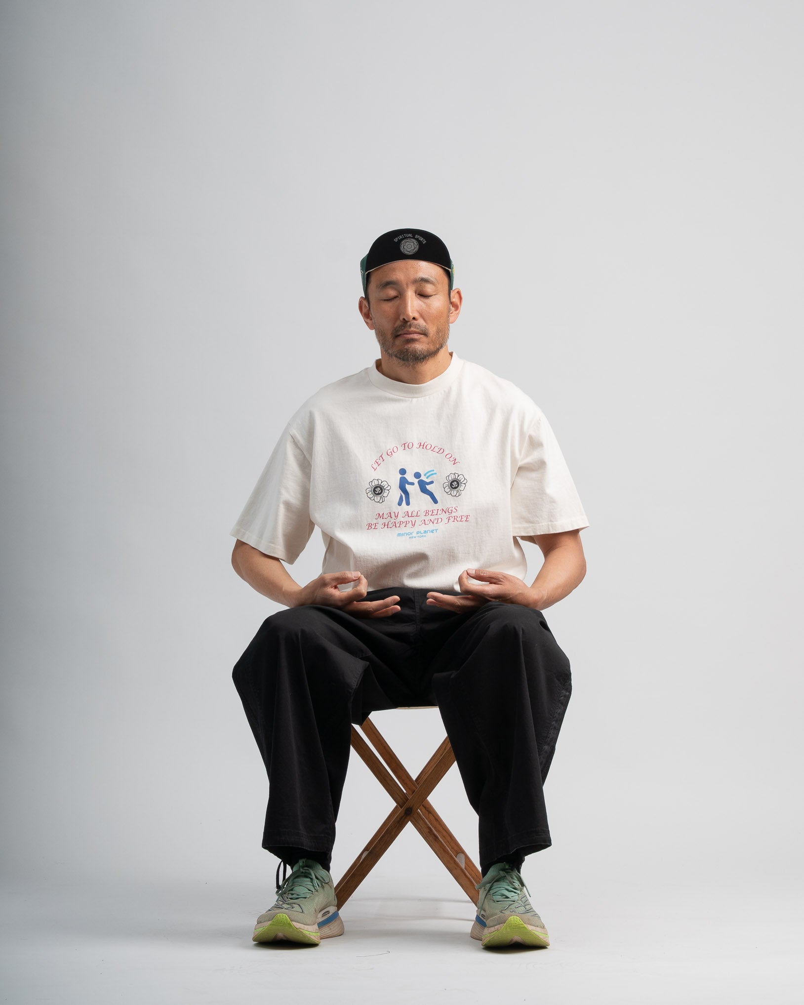 LET GO TEE - CLOUD WHITE