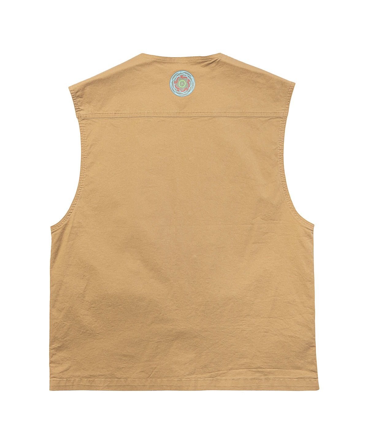 【YASHIKI】 Mizuoto Knit Vest KHAKI BEIGE YASHIKI】Mizuoto Knit Vest KHAKI BEIGE